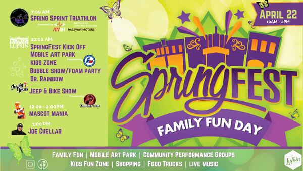 Celebrate spring in style at SpringFEST in Lufkin