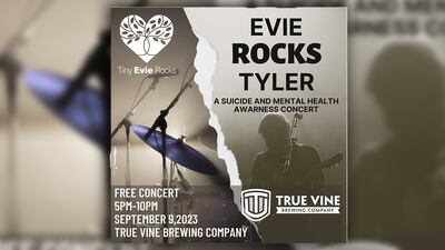 Empowering through music, Evie Rocks Tyler concert happening this September