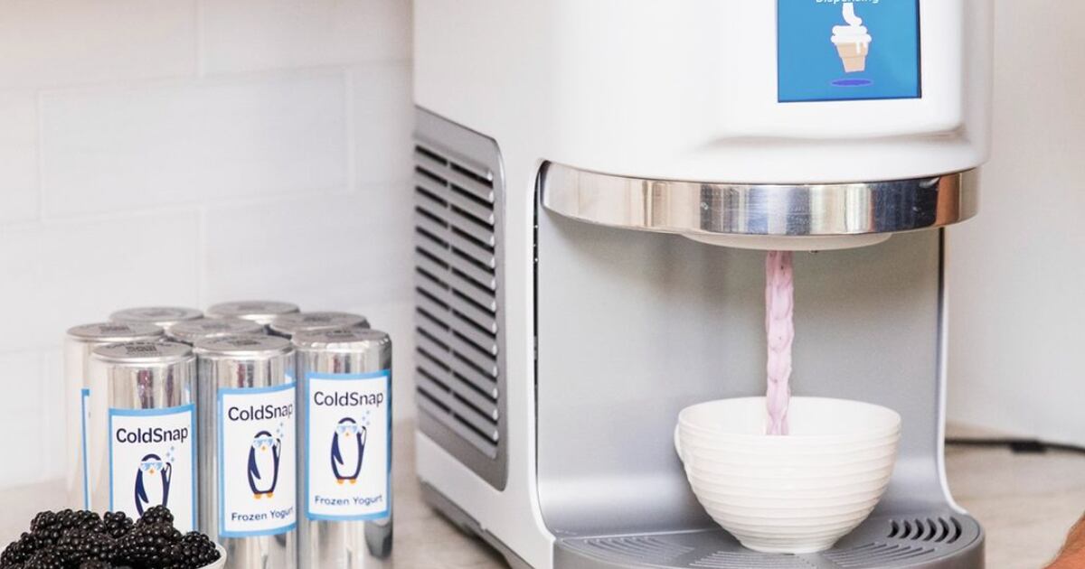 Ice cream on sale keurig coldsnap